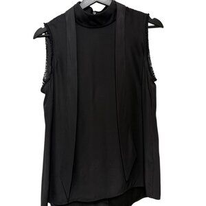 Frame Silk Sleeveless High Neck - Back Tie